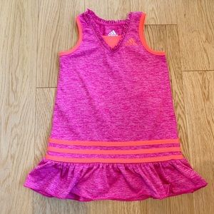 2T adidas pink tennis dress